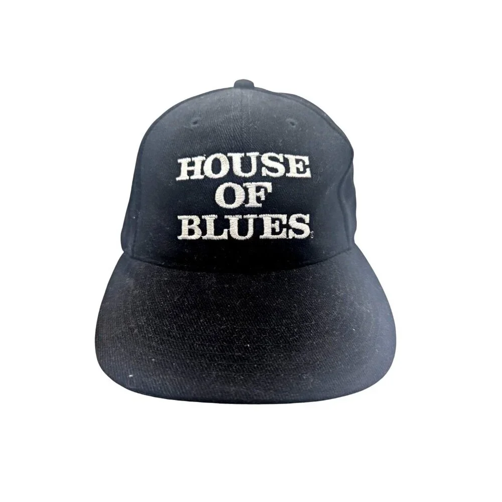 House Of Blues Las Vegas Adjustable Black Baseball Cap - Picture 9 of 9